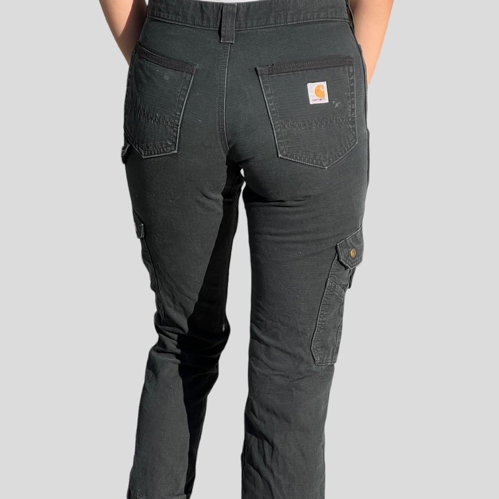 Carhartt relaxed fit Black Cargo pants!